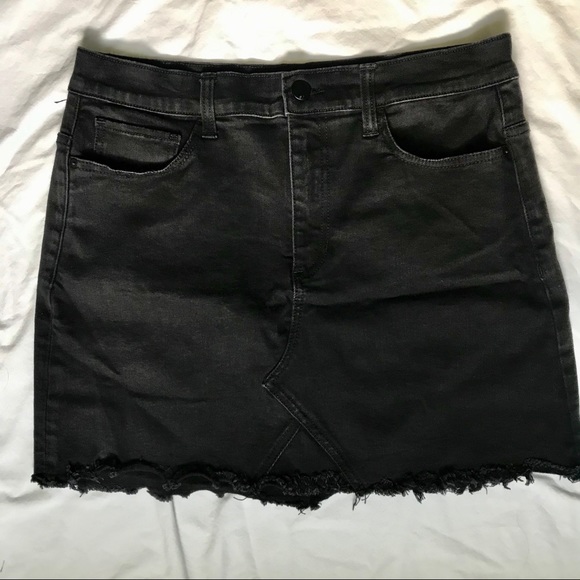 SP BLACK Stretch Denim Miniskirt - Picture 4 of 6